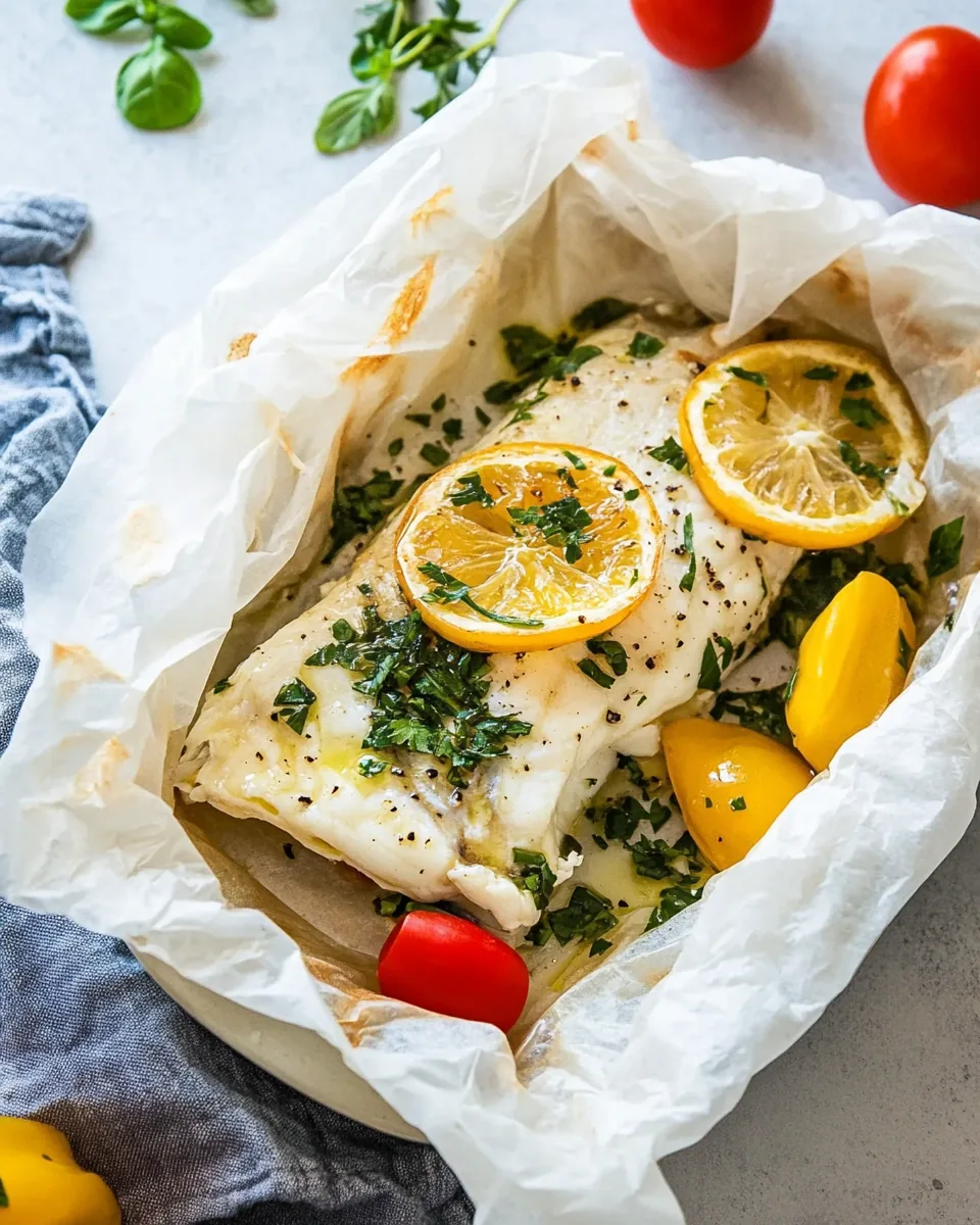 Fish En Papillote