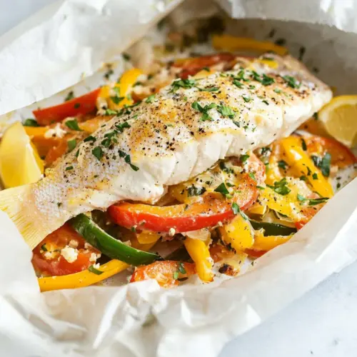 Fish in Parchment Paper