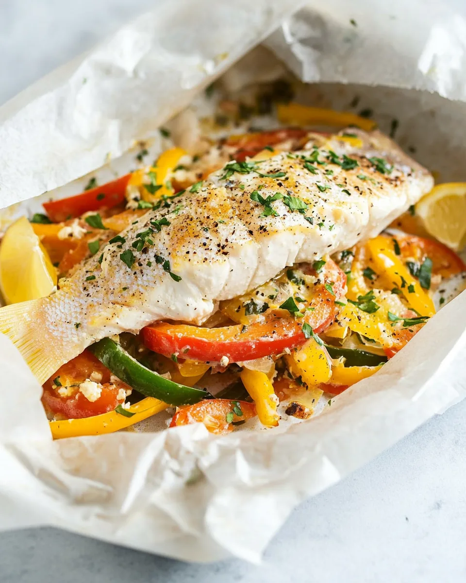 Fish in Parchment Paper