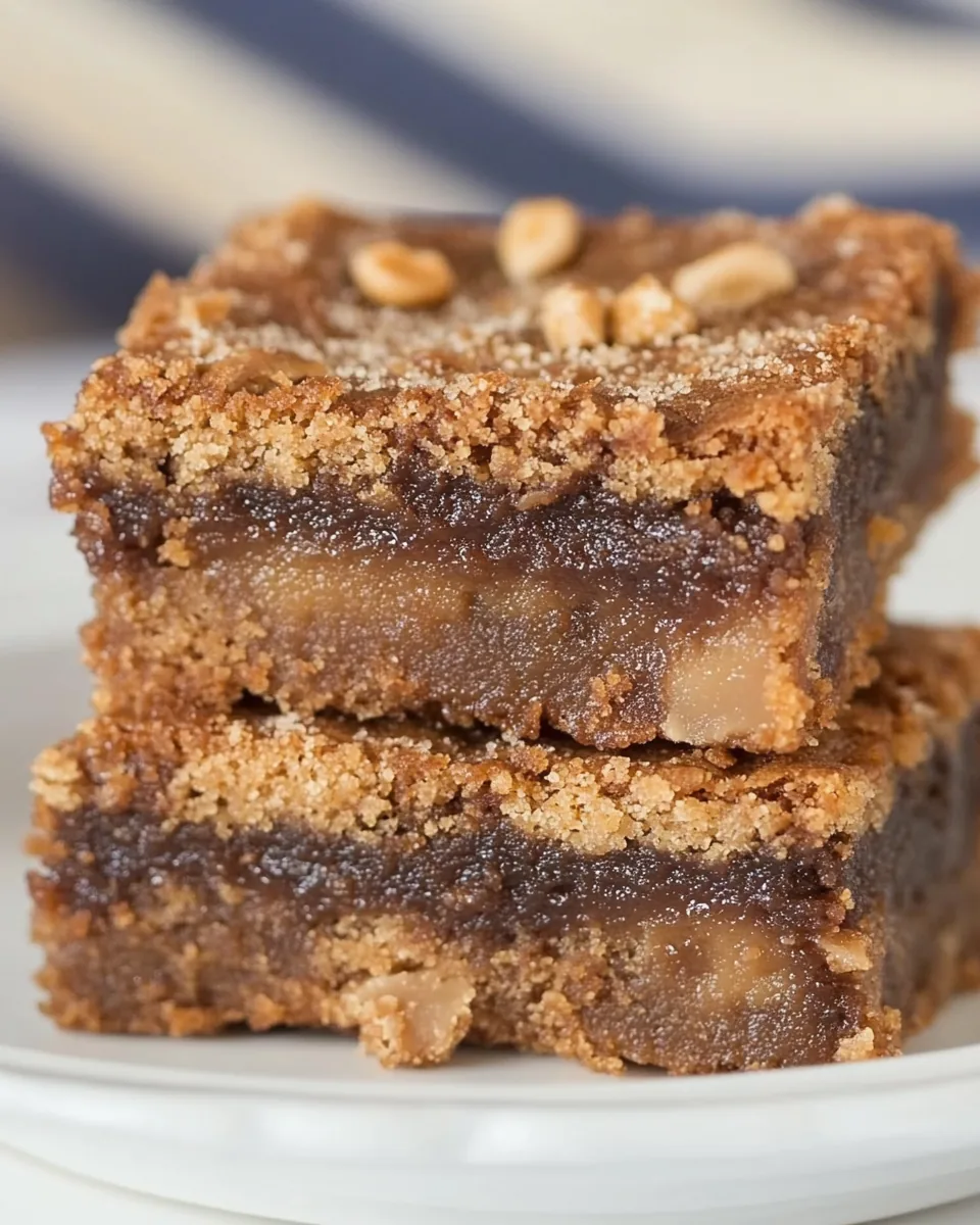 Flourless Peanut Butter Brookies
