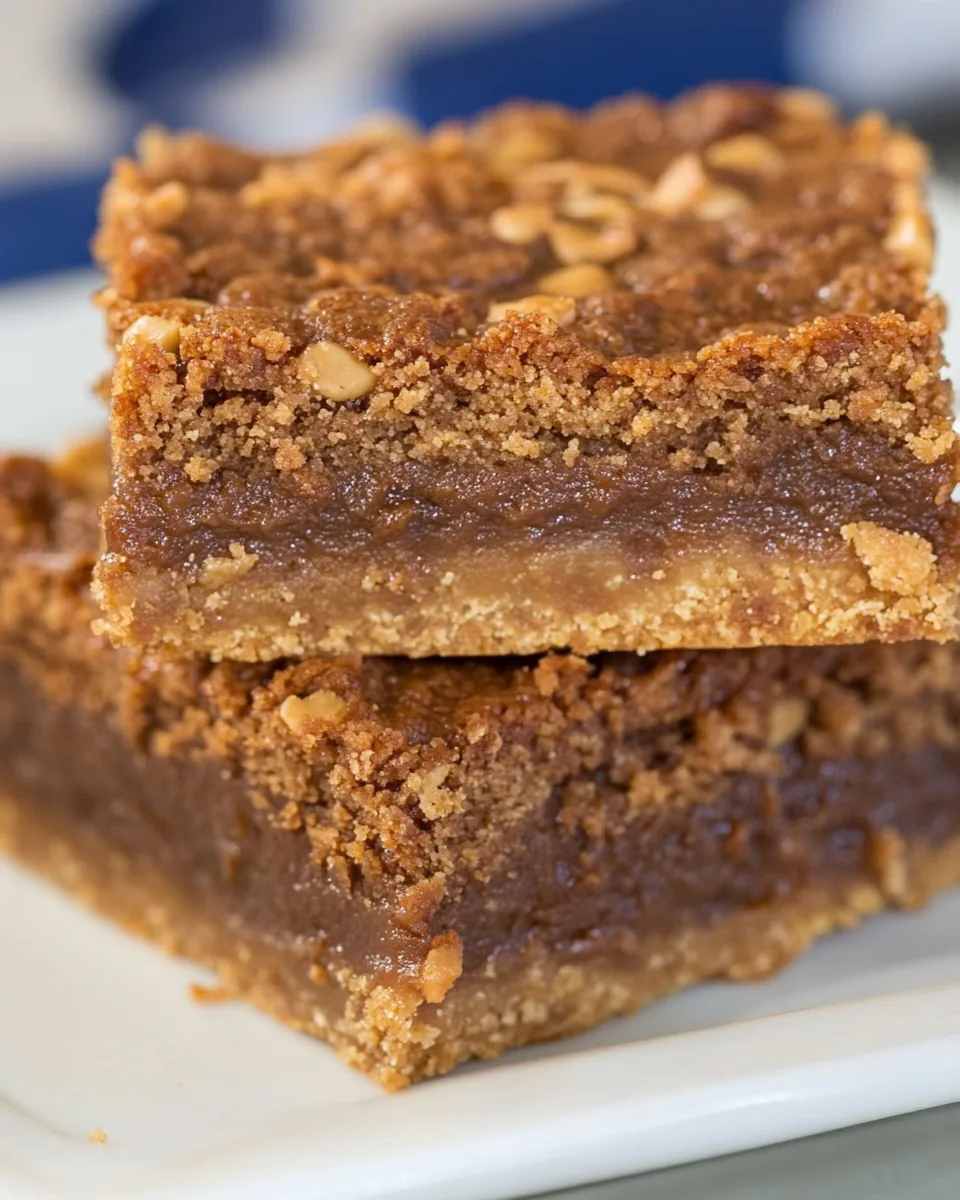 Flourless Peanut Butter Brookies