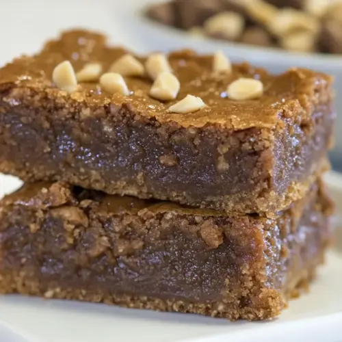Flourless Peanut Butter Brookies