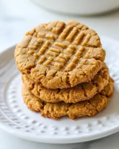 Flourless Peanut Butter Cookies