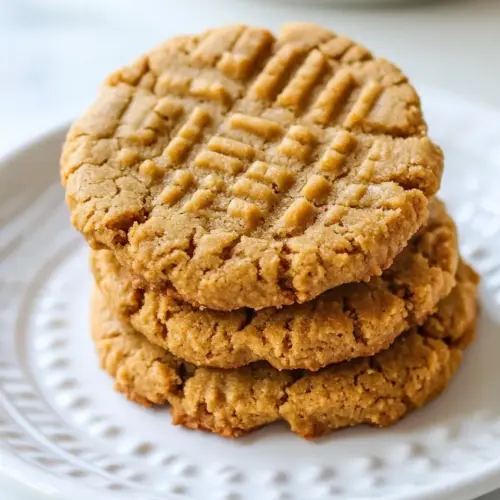 Flourless Peanut Butter Cookies