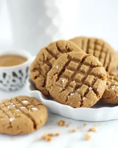 Flourless Peanut Butter Cookies
