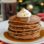 Fluffy Gingerbread Pancakes