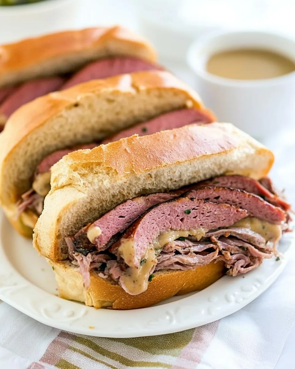 French Dip Pastrami Sandwich Recipe