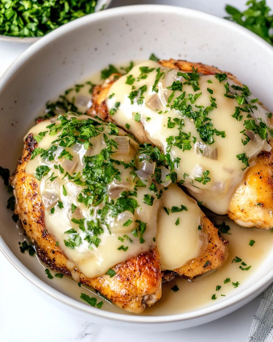 French Onion Chicken