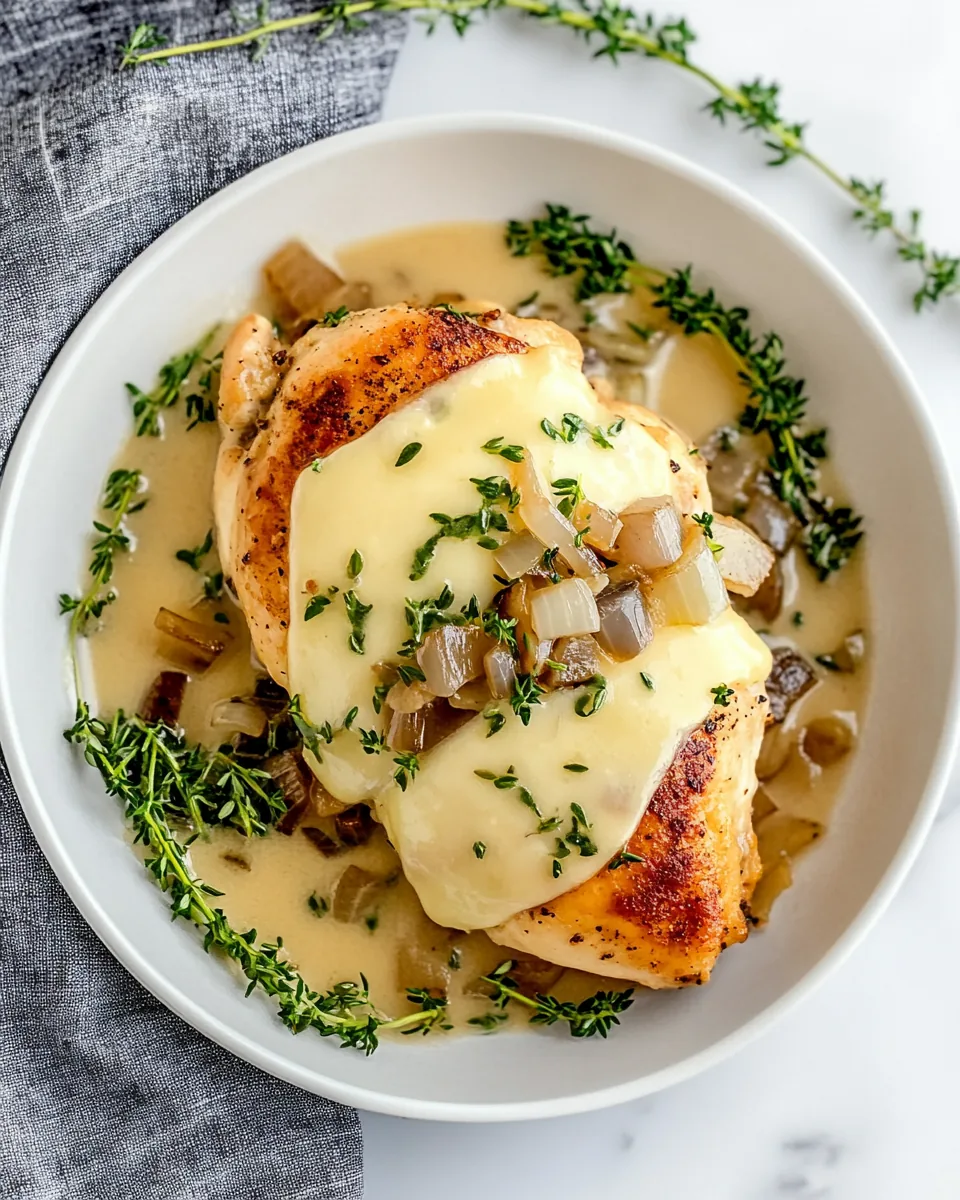 French Onion Chicken