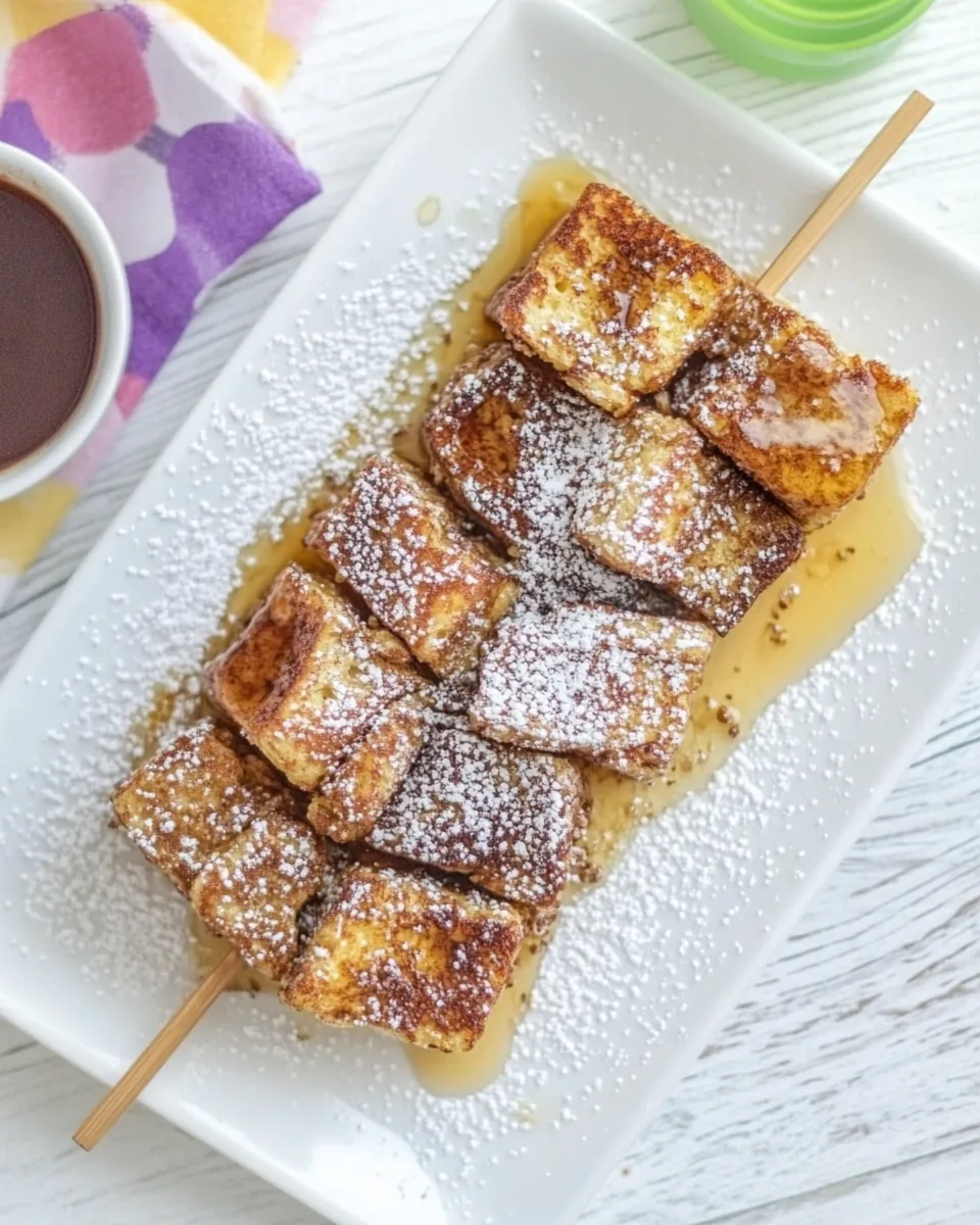 French Toast on a Stick