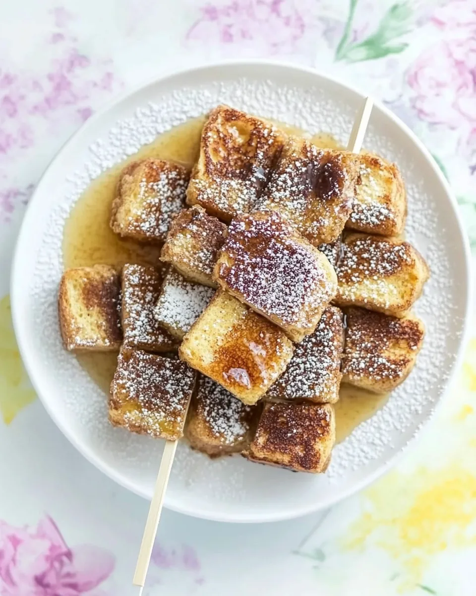 French Toast on a Stick
