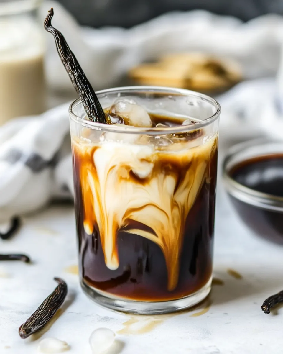 French Vanilla Iced Coffee