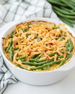 Fresh Green Bean Casserole