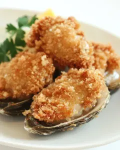 Fried Oysters with Panko
