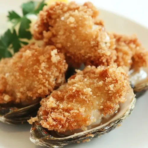 Fried Oysters with Panko