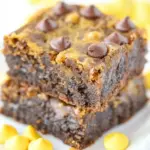 Fudgy Pumpkin Brookies