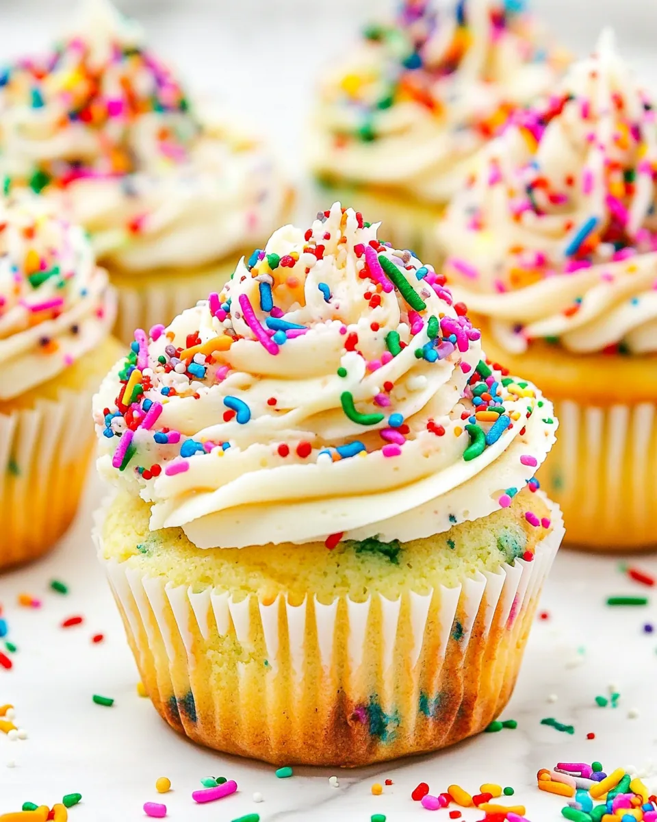 Funfetti Cupcakes