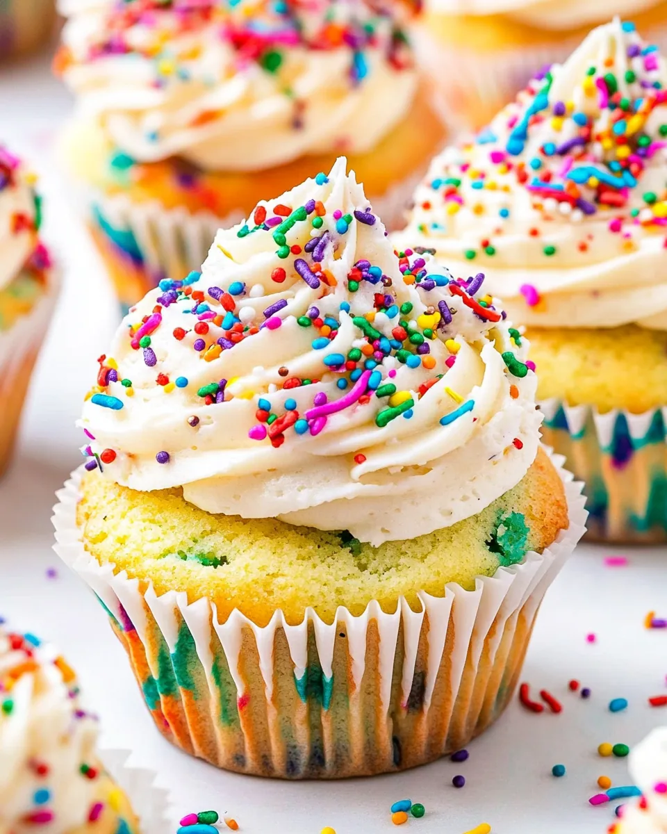 Funfetti Cupcakes