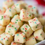Funfetti Shortbread Bites