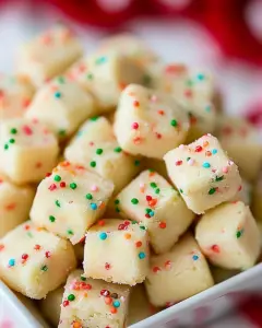 Funfetti Shortbread Bites