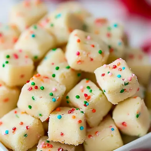 Funfetti Shortbread Bites