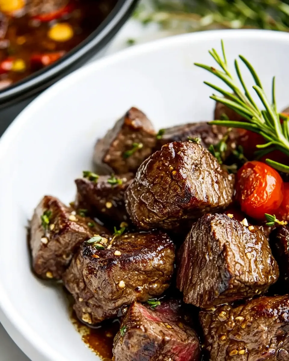 Garlic Butter Steak Bites