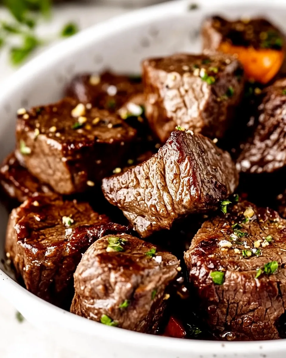 Garlic Butter Steak Bites
