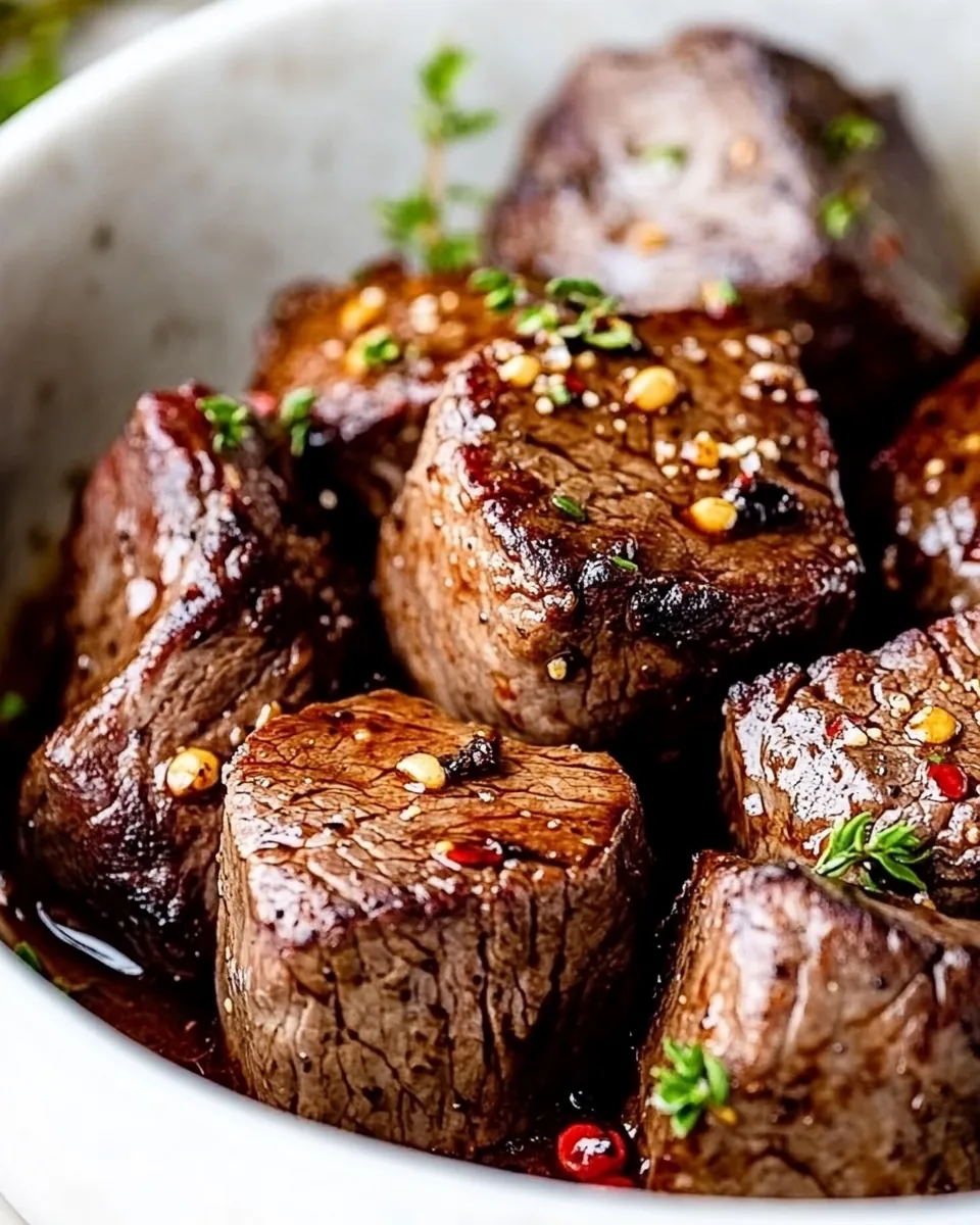 Garlic Butter Steak Bites