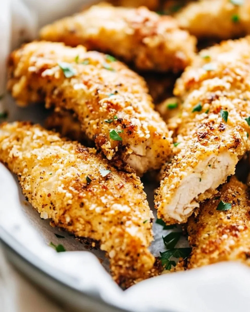 Garlic Parmesan Chicken Tenders