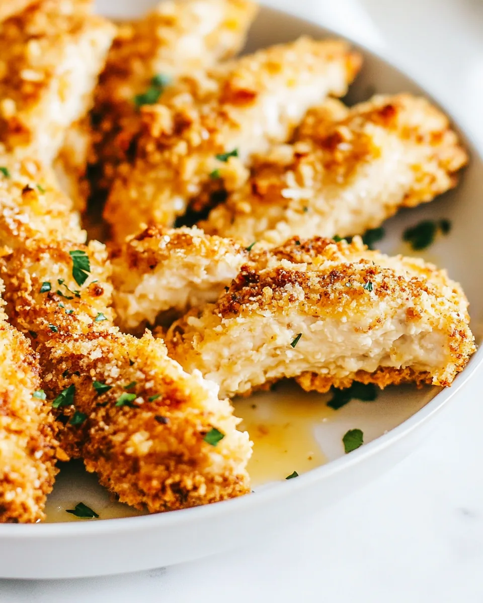 Garlic Parmesan Chicken Tenders