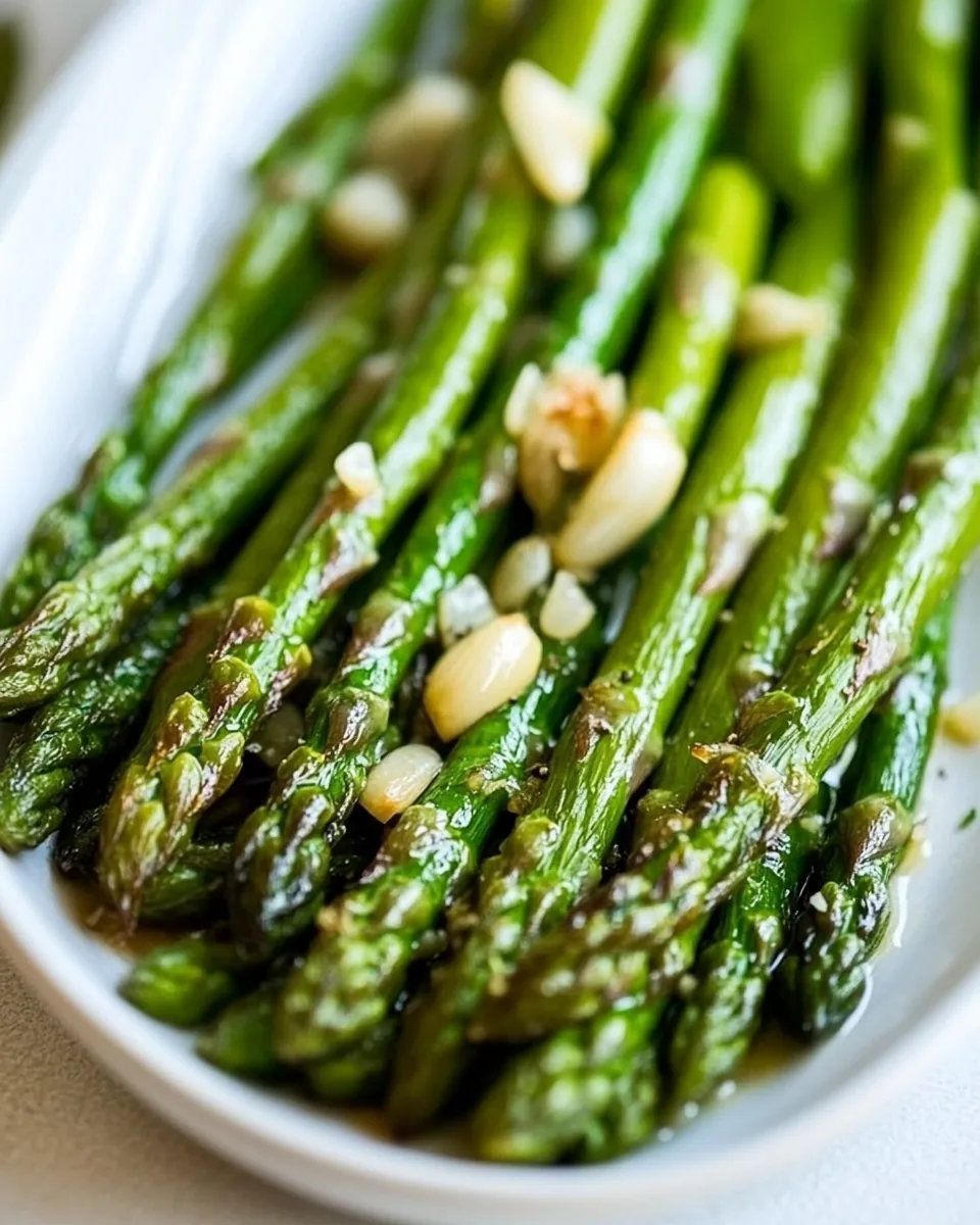 Garlic Roasted Asparagus