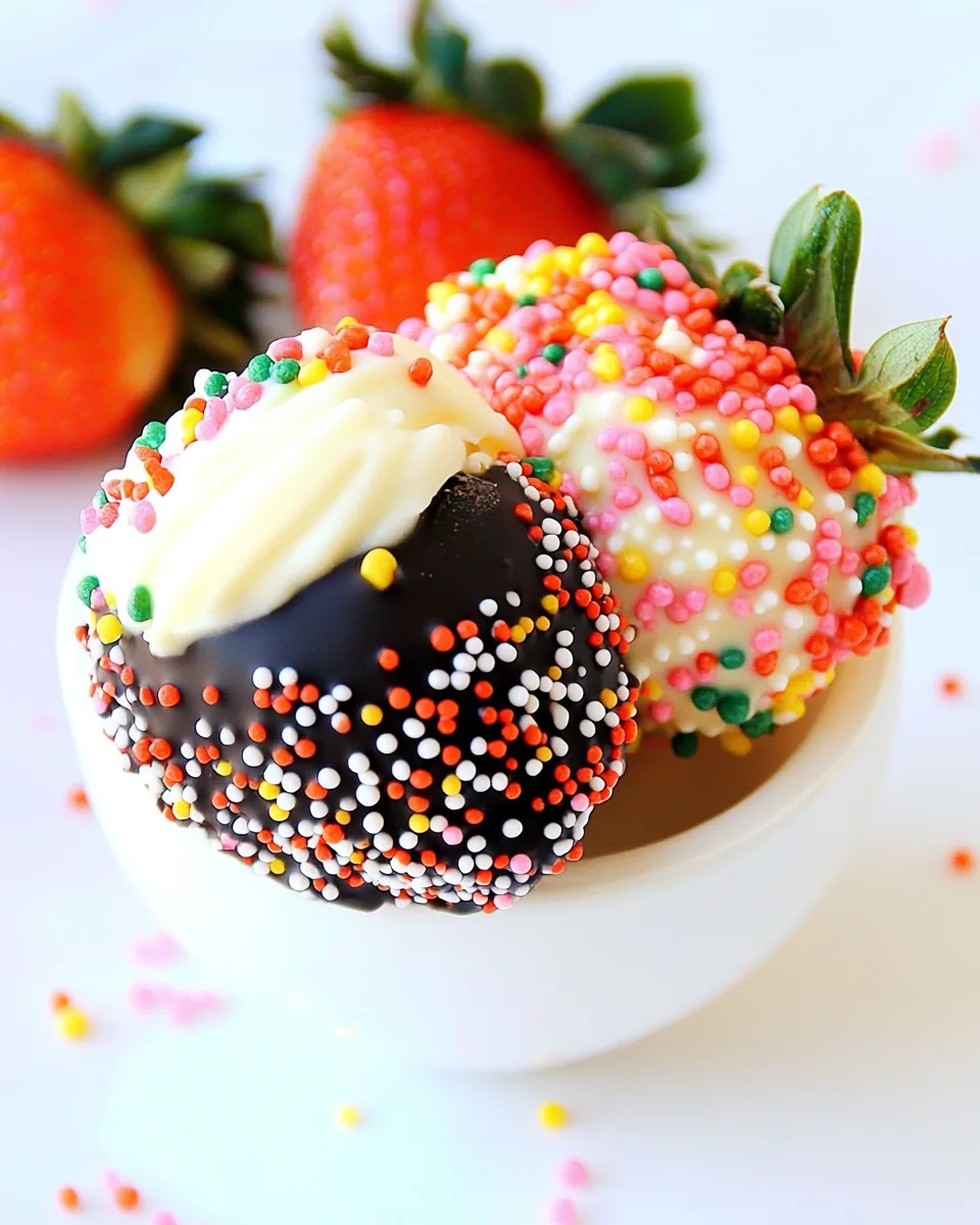 Gender Reveal Chocolate Covered Strawberries