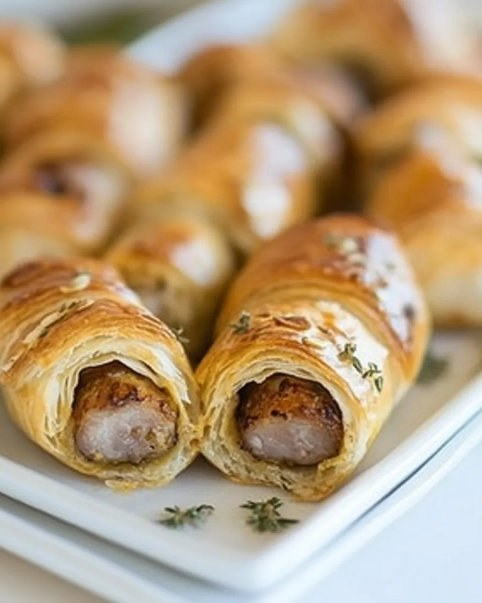 German Style Pigs in a Blanket