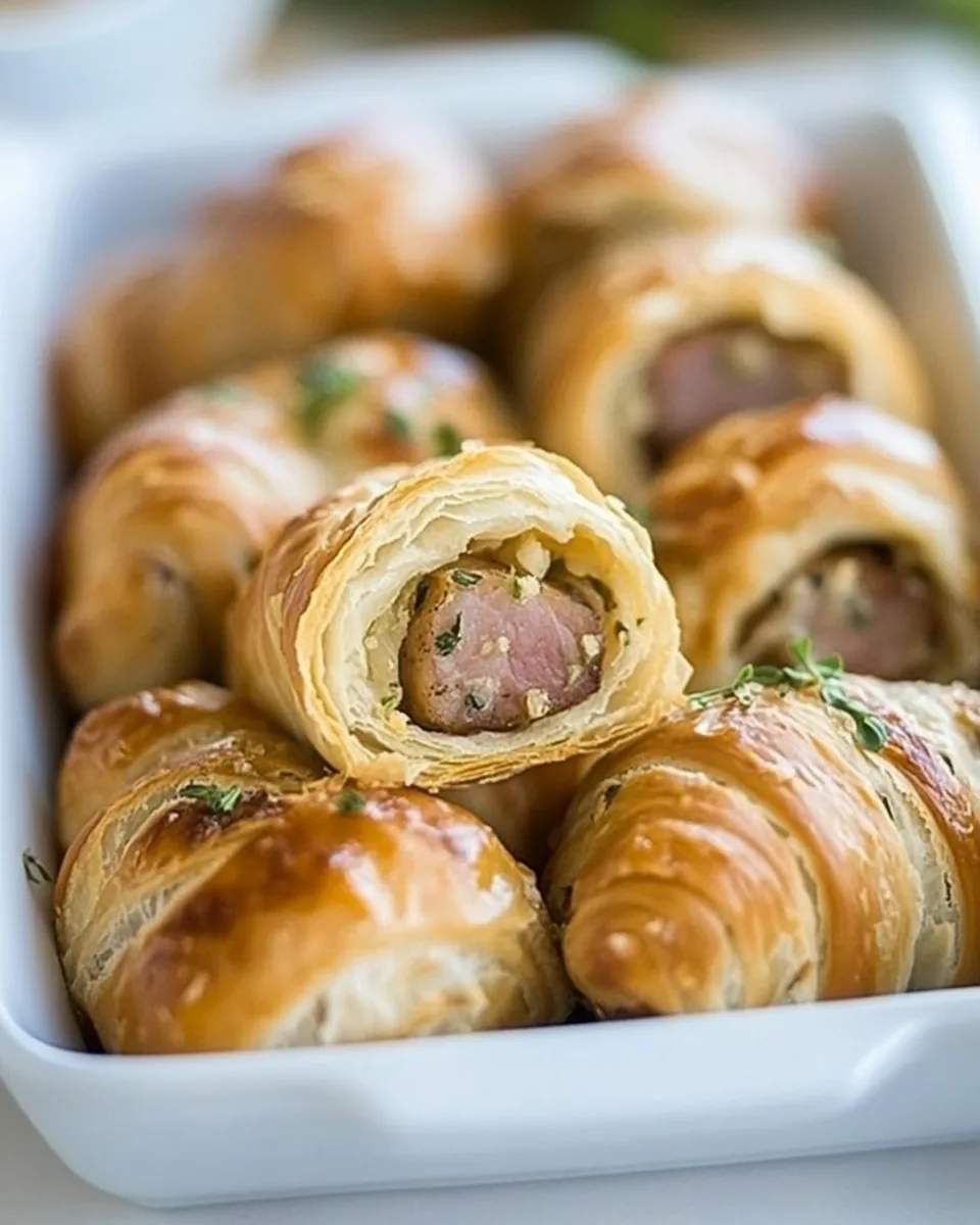German Style Pigs in a Blanket