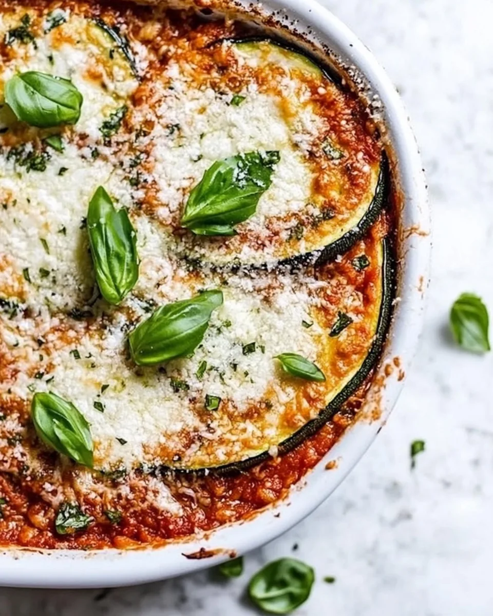 Giant Zucchini Parmesan