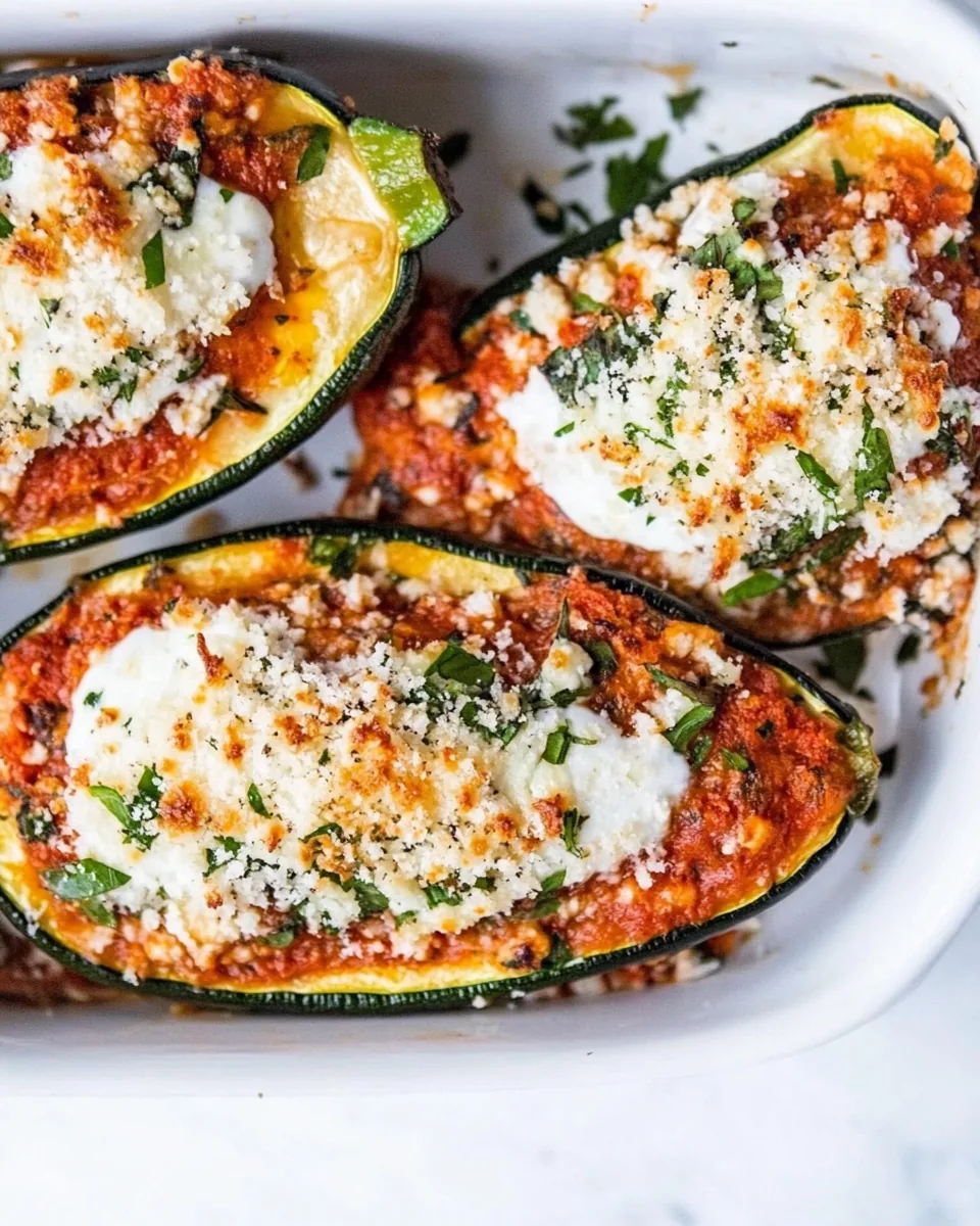 Giant Zucchini Parmesan