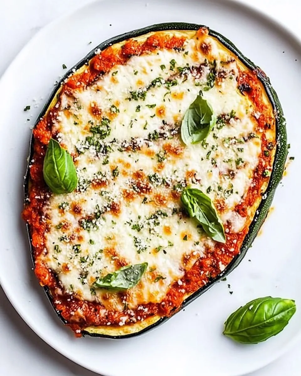 Giant Zucchini Parmesan