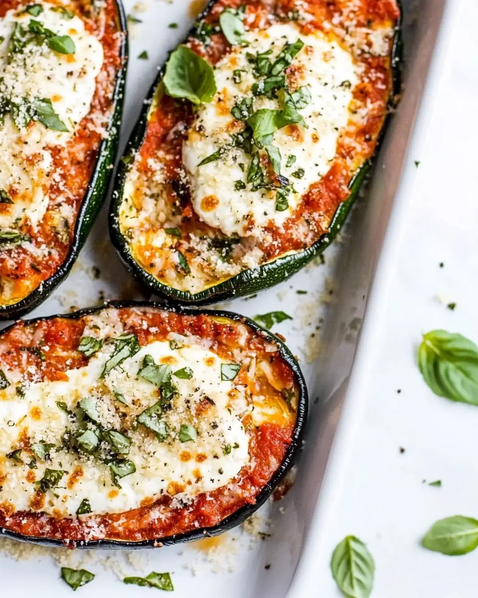 Giant Zucchini Parmesan