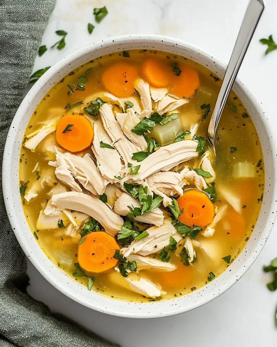 Ginger Chicken Soup