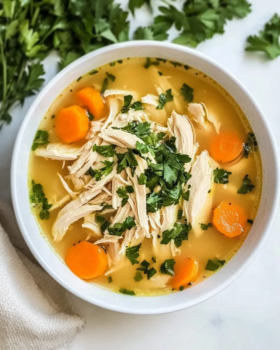 Ginger Chicken Soup
