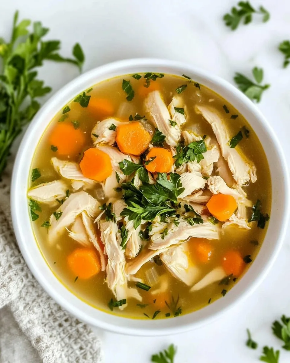 Ginger Chicken Soup