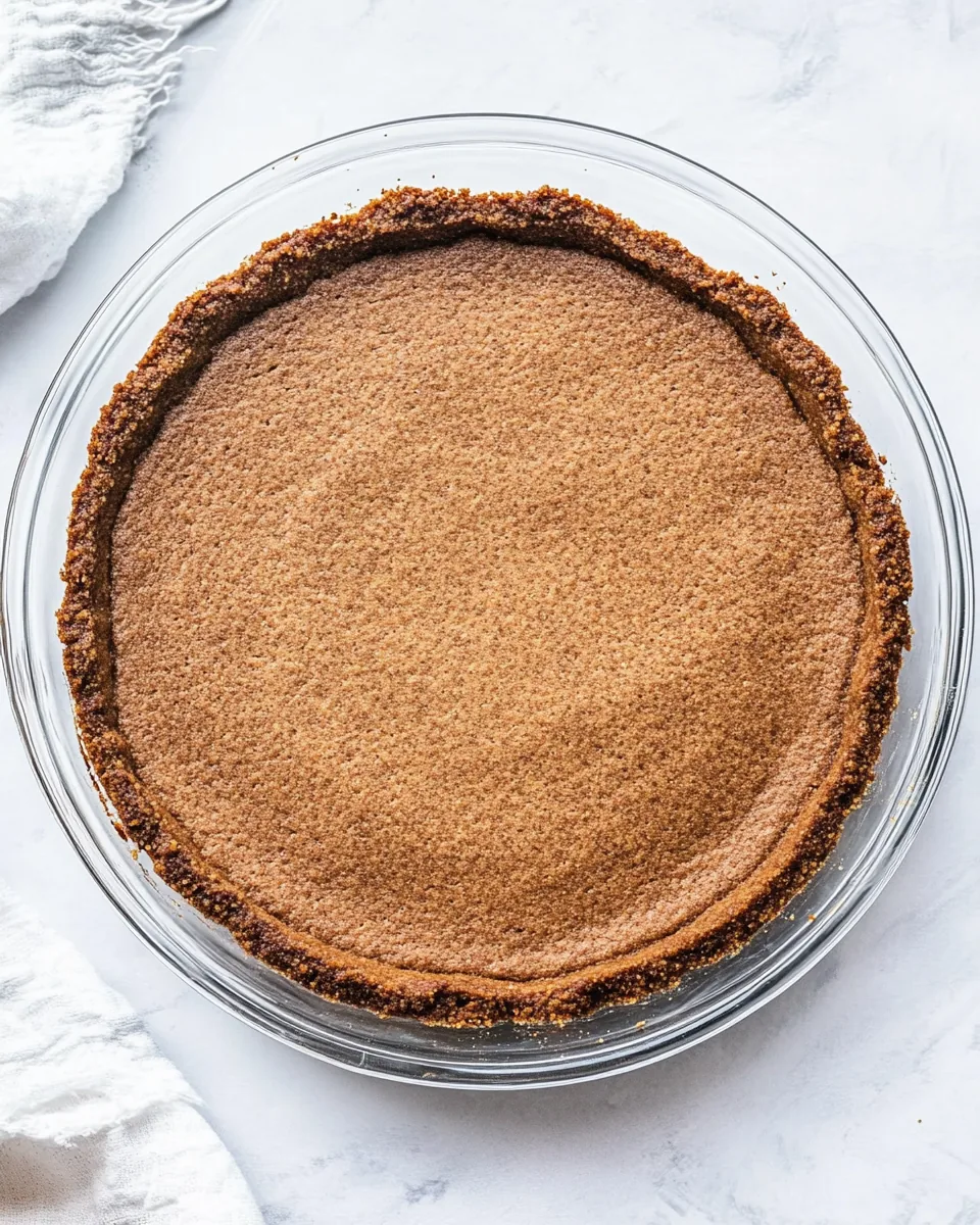 Gluten Free Graham Cracker Crust Recipe