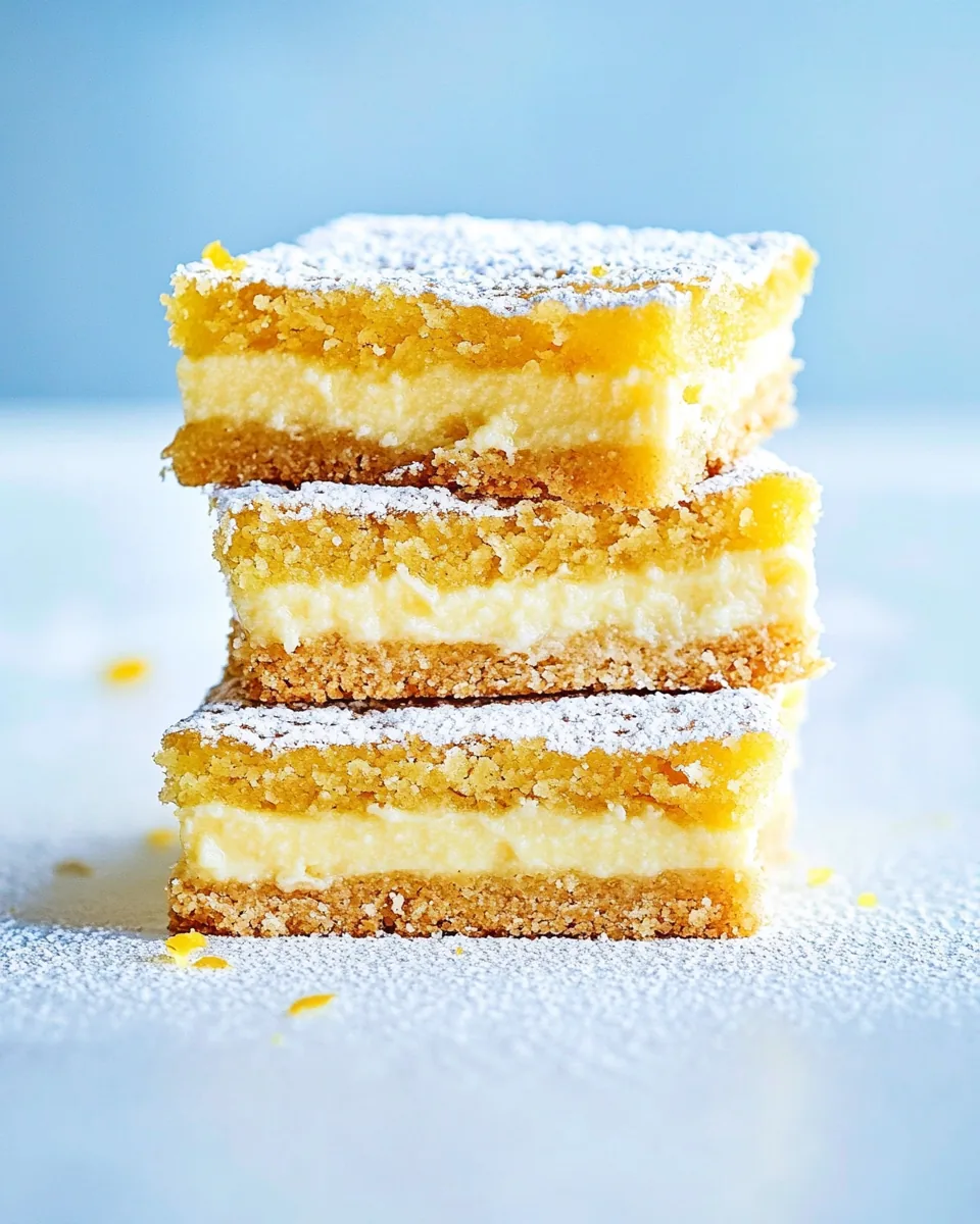 Gluten Free Lemon Bars