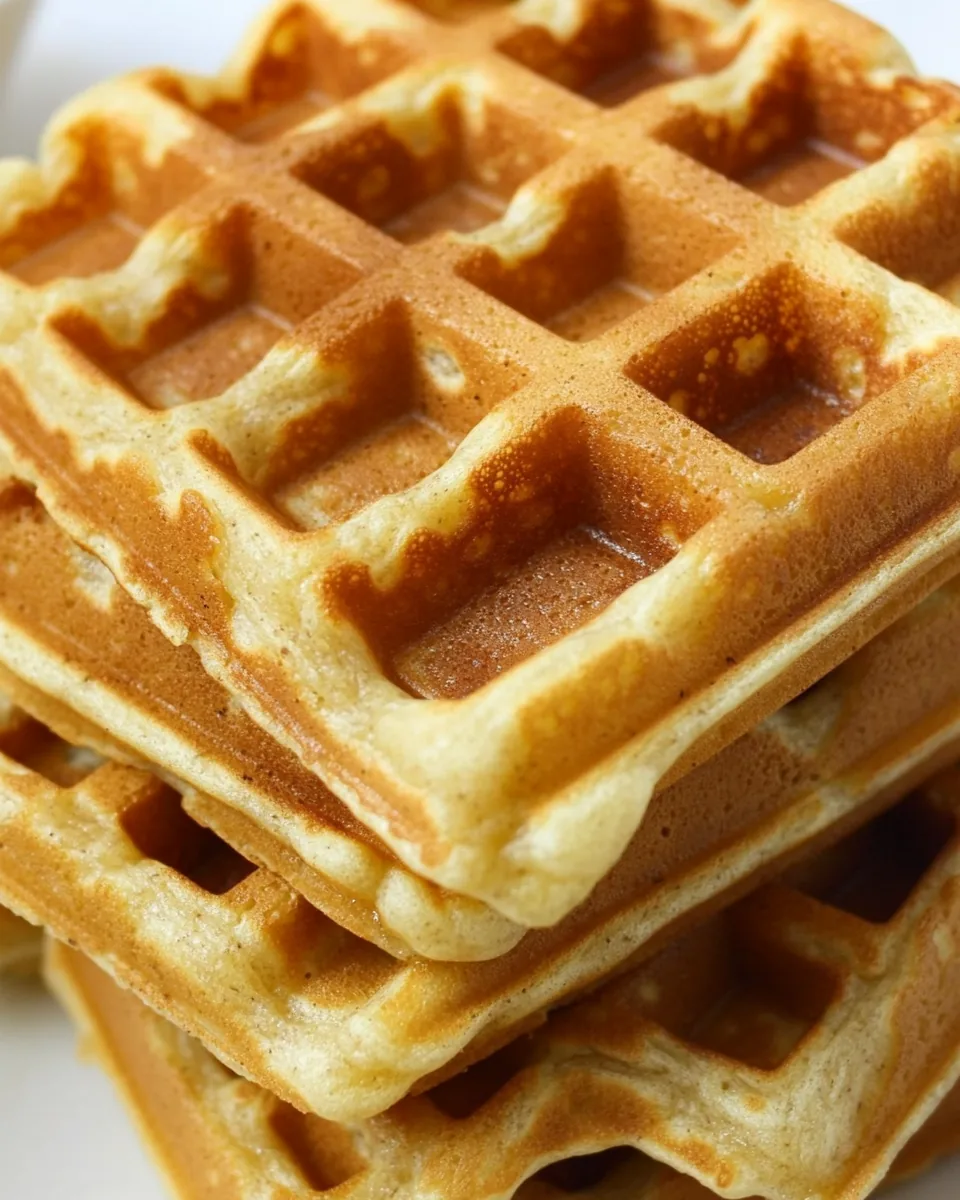Gluten Free Oat Waffles