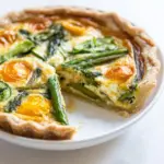 Gluten Free Spring Veggie Quiche