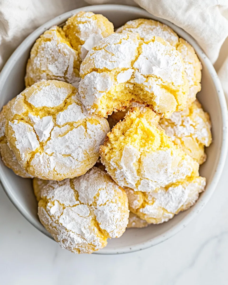 Gooey Butter Cookies