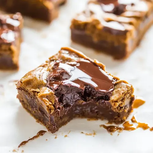 Gooey Chocolate Chunk Cookie Butter Bars