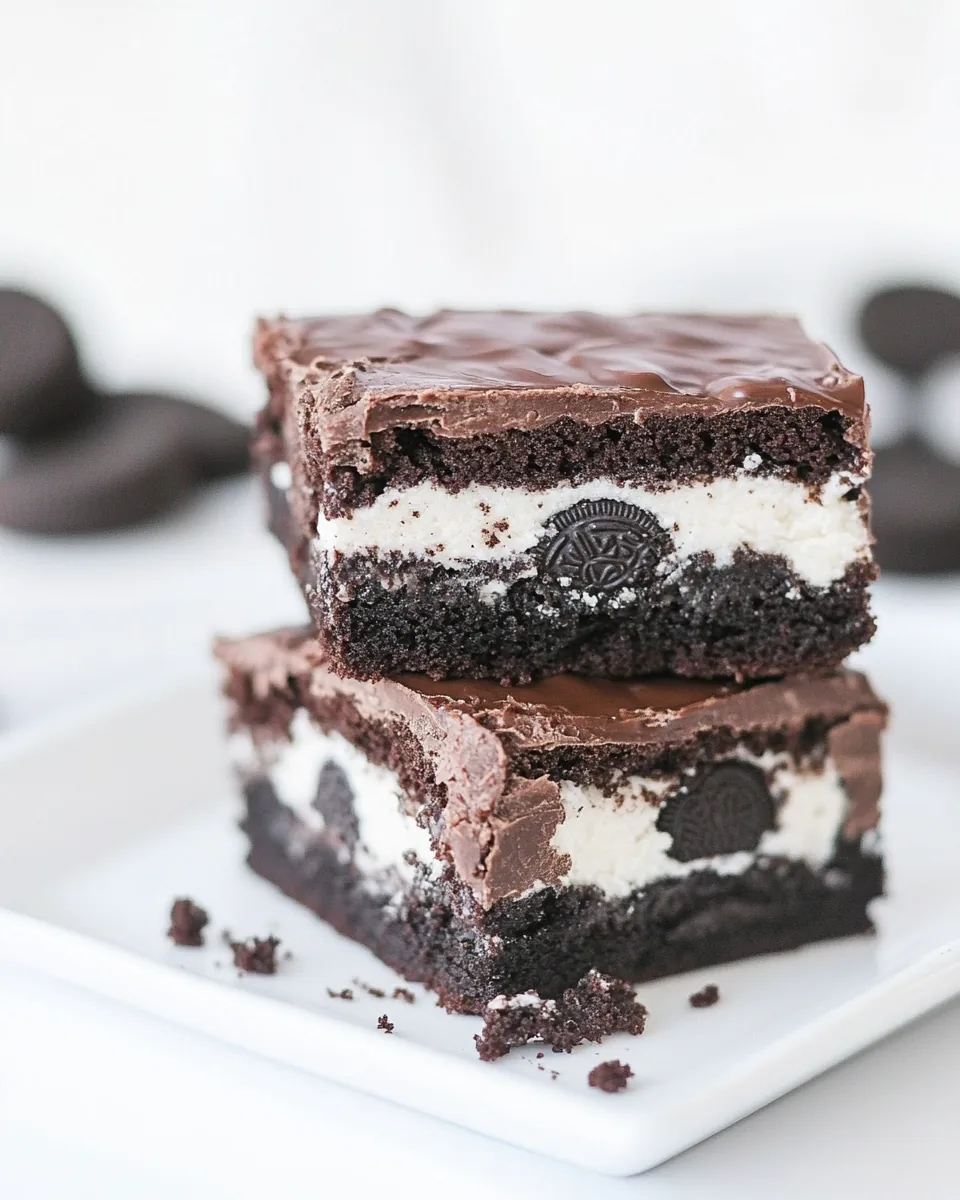 Gooey Chocolate Oreo Crunch Butter Cake