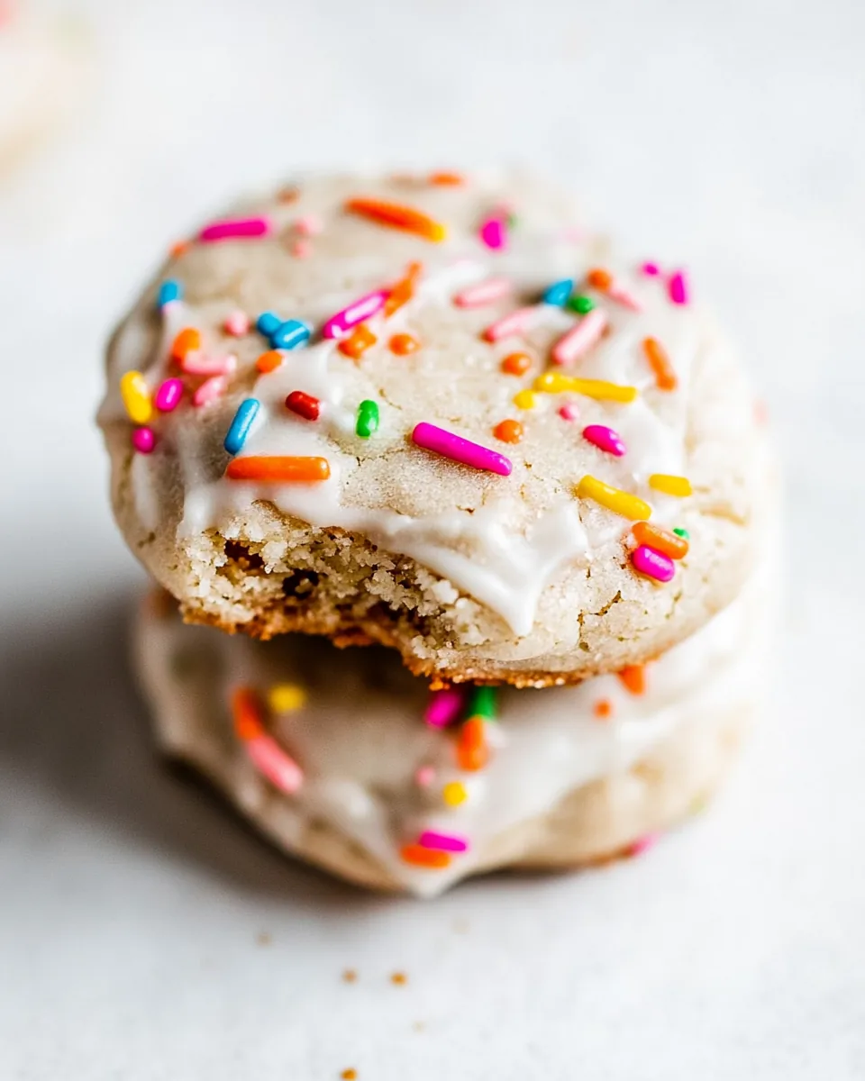 Grain Free Birthday Cake Cookies