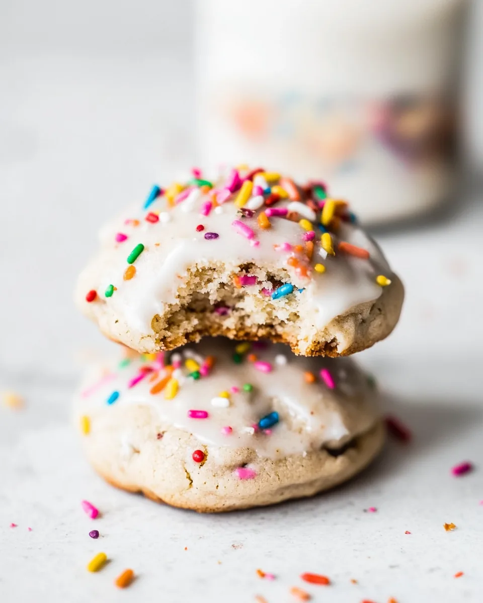 Grain Free Birthday Cake Cookies